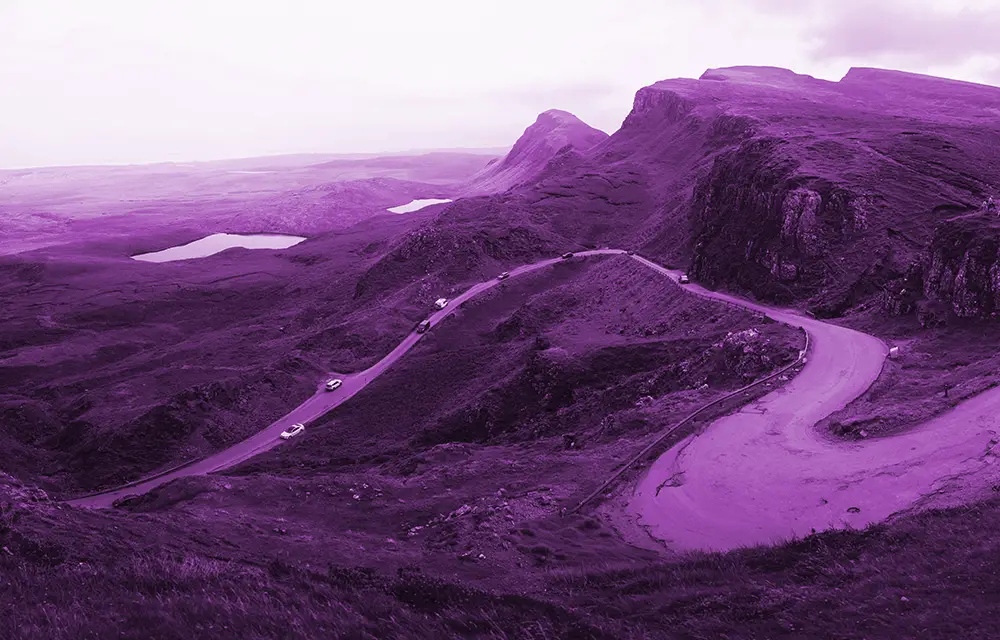 Scenic UK landscape representing structured CRM solutions for UK B2B sales teams